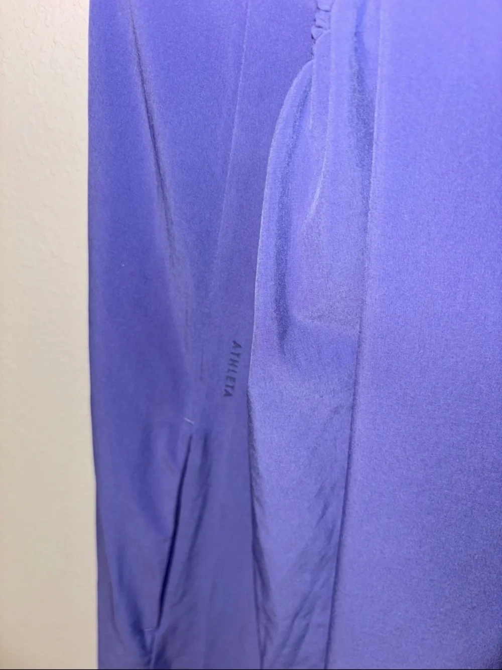 Athleta Adonis Blue Arrival Crossback Maxi Dress S/601563 - Picture 4 of 4